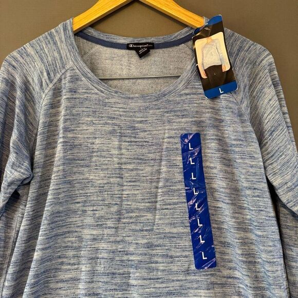 NWT Champion Elite Women’s Stretch Pullover Size Large Rayon Blend Blue Color - Picture 2 of 12